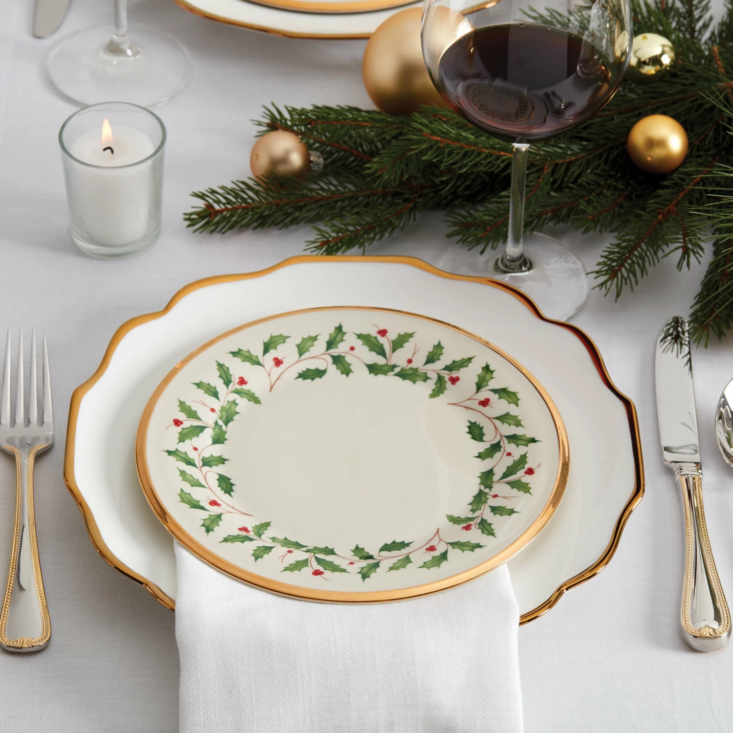 Lenox Holiday Salad Plate