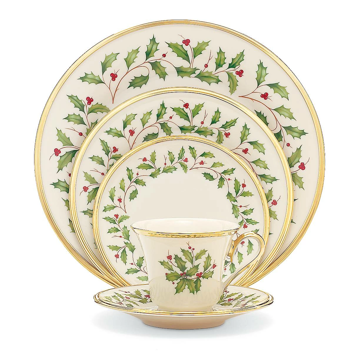 Lenox Holiday 5-Piece Place Setting Dinnerware