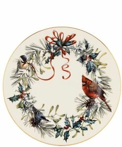 Lenox Winter Greetings Salad Plate