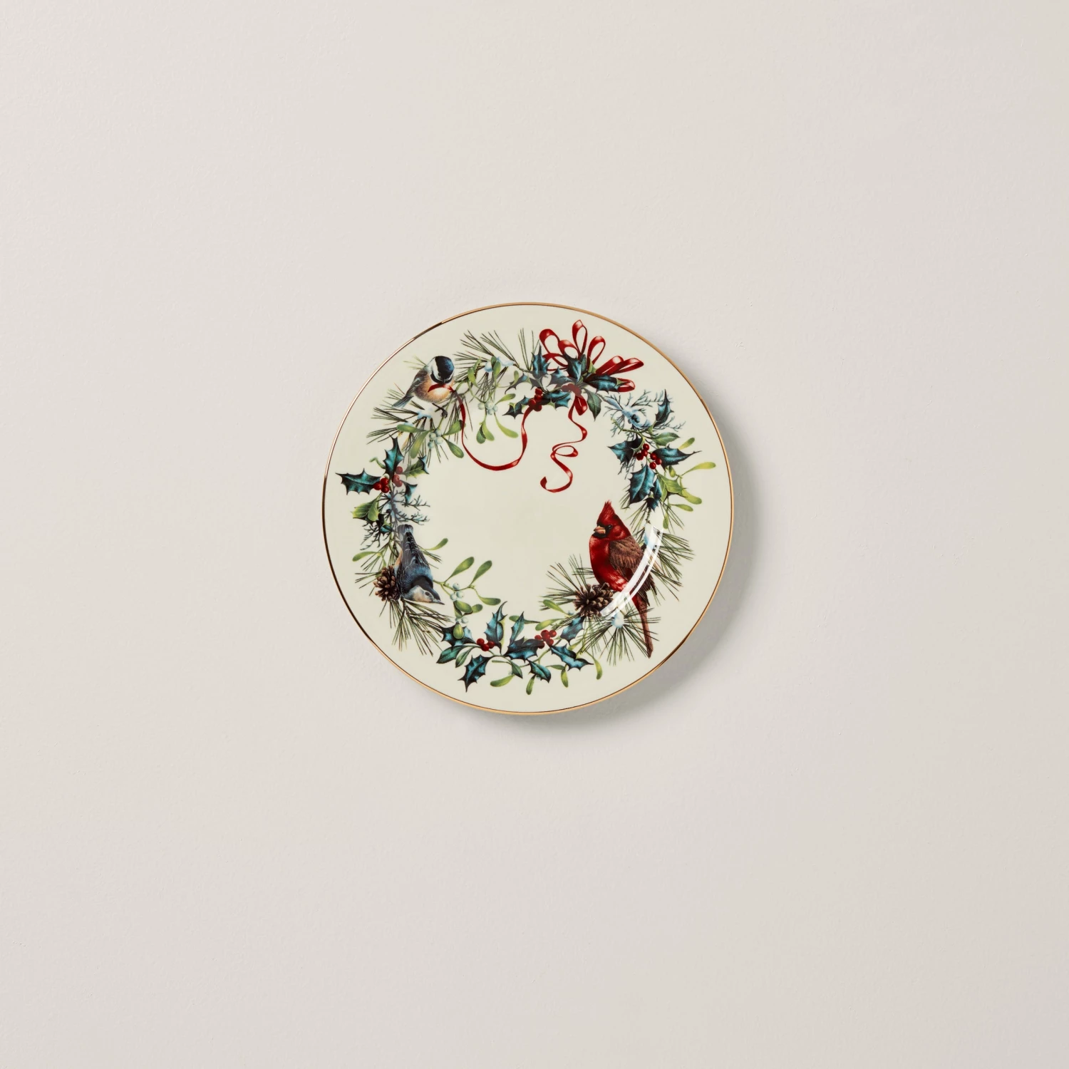 Lenox Dinnerware Winter Greetings Bread Plate