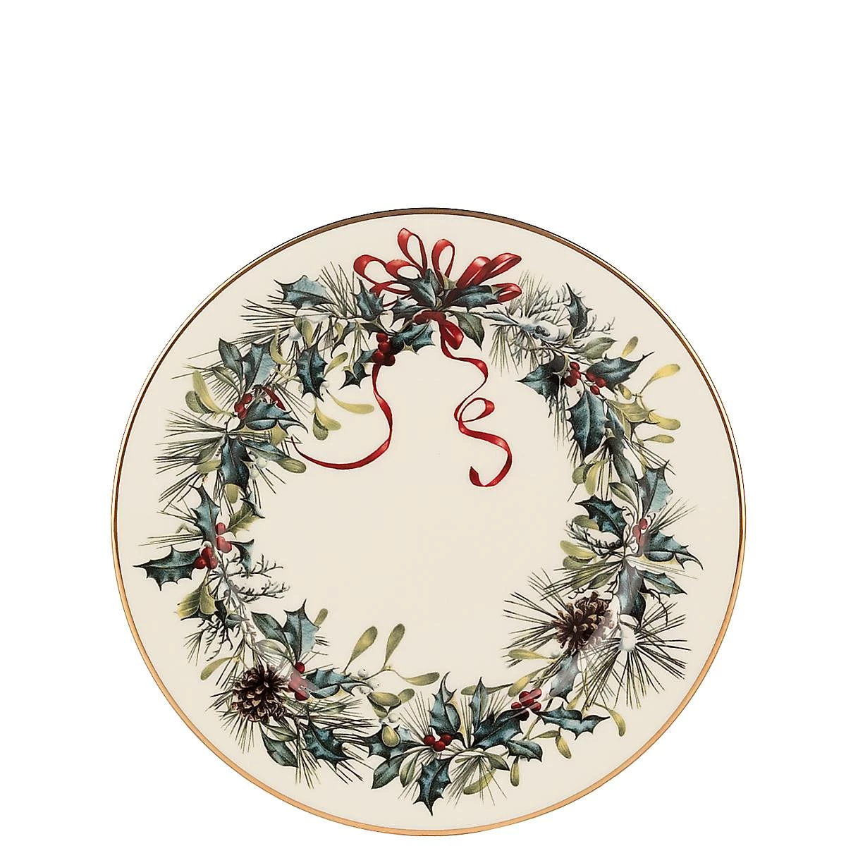 Lenox Dinnerware Winter Greetings Bread Plate