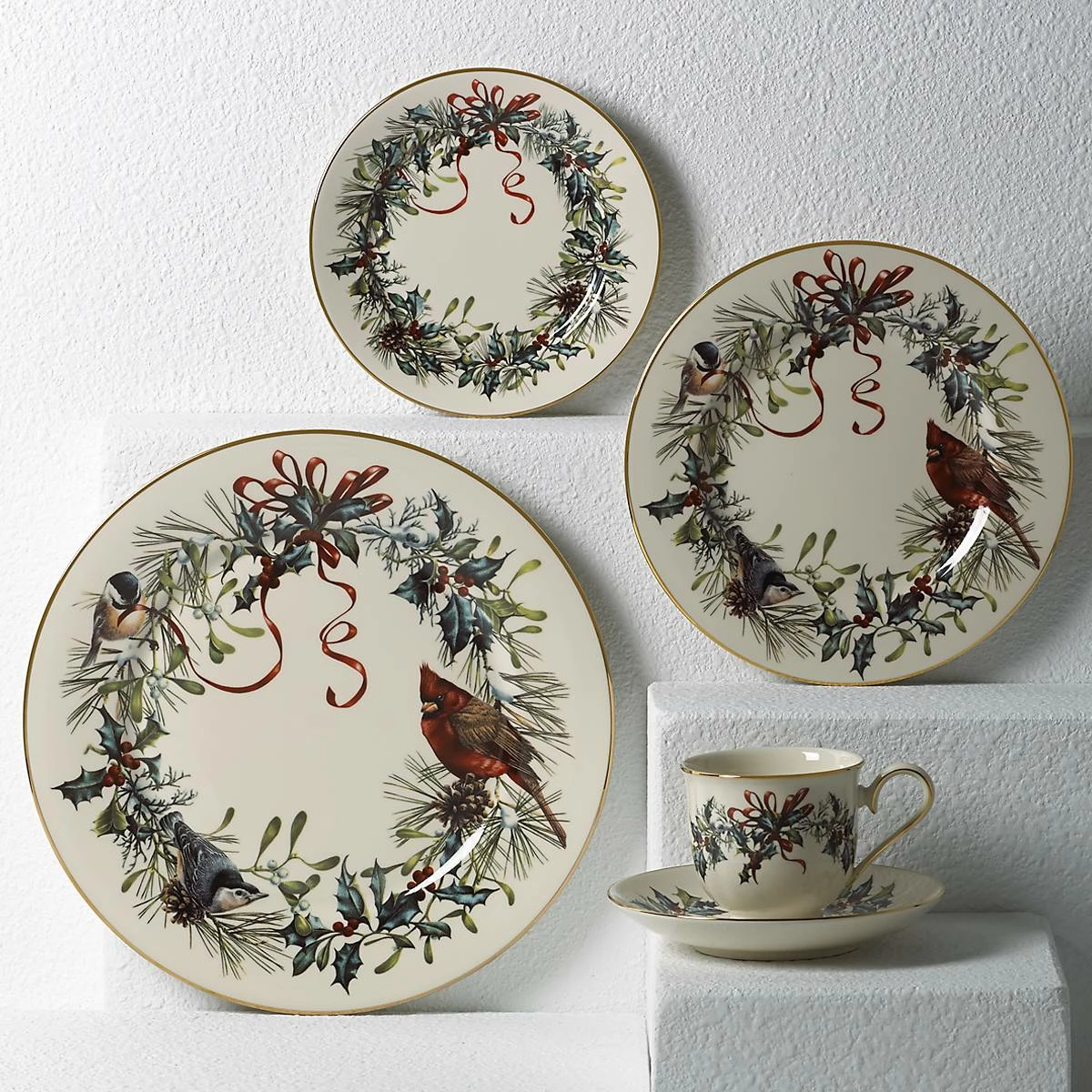 Lenox Dinnerware Winter Greetings 5-Piece Place Setting