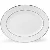 Lenox Dinnerware Hannah Platinum® 13" Oval Serving Platter