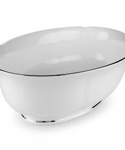 Lenox Dinnerware Hannah Platinum® Open Vegetable Bowl