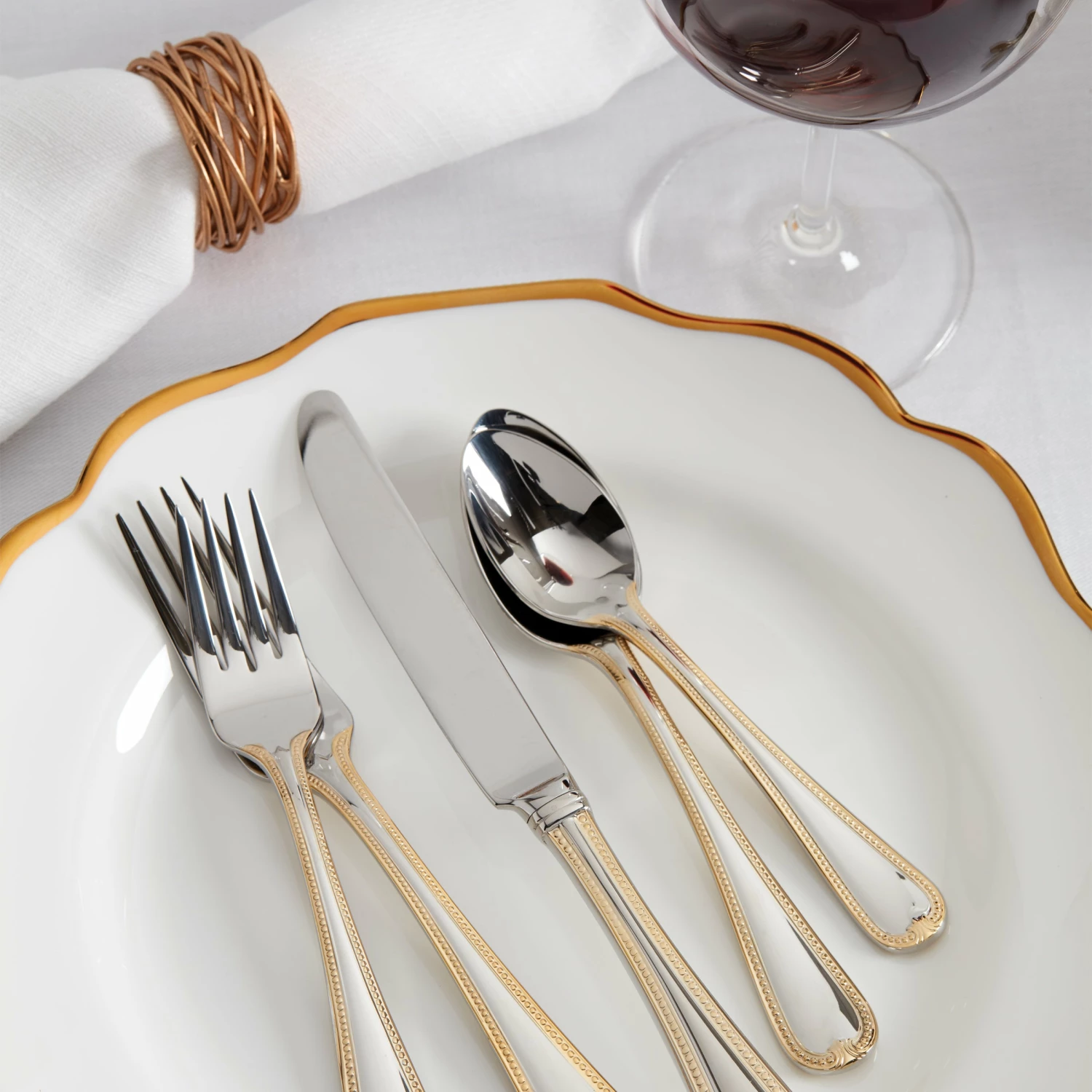 Lenox Vintage Jewel Gold® 5-Piece Place Setting Flatware