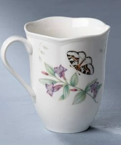 Lenox Butterfly Meadow® Blue Butterfly Mug