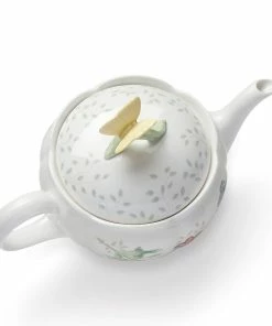 Lenox Dinnerware Butterfly Meadow Teapot