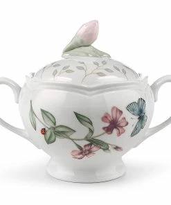 Lenox Butterfly Meadow® Sugar Bowl Dinnerware