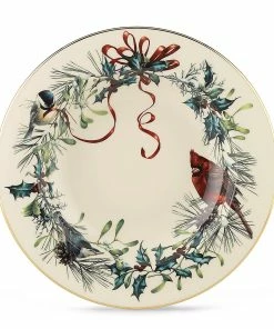 Lenox Winter Greetings Rimmed Bowl