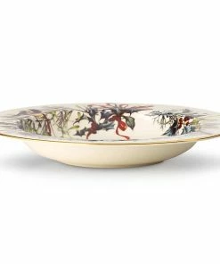 Lenox Winter Greetings Rimmed Bowl
