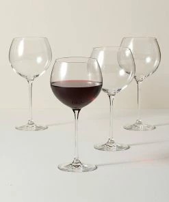 Lenox Drinkware Tuscany Classics 4-Piece Beaujolais Wine Glass Set