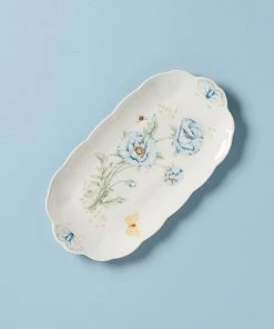 Lenox Butterfly Meadow® Oblong Sandwich Tray Dinnerware