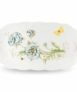 Lenox Butterfly Meadow® Oblong Sandwich Tray Dinnerware
