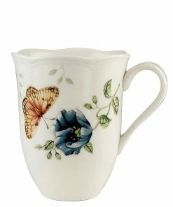 Lenox Butterfly Meadow Fritillary Mug Dinnerware