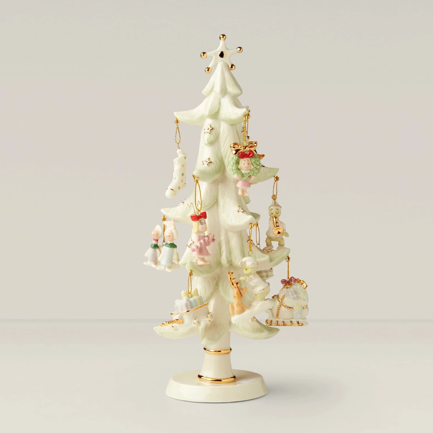 Lenox Ornament Trees How Grinch Stole Christmas 12PC Ornament Tree