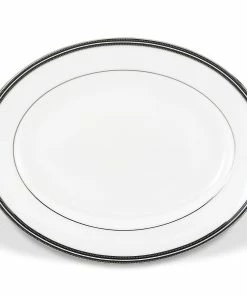 Kate Spade Union Street 13" Oval Platter Dinnerware