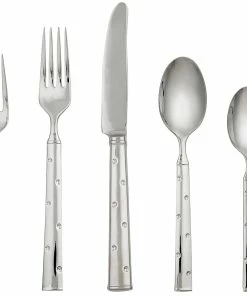 Kate Spade Larabee Dot 5-Piece Flatware Set