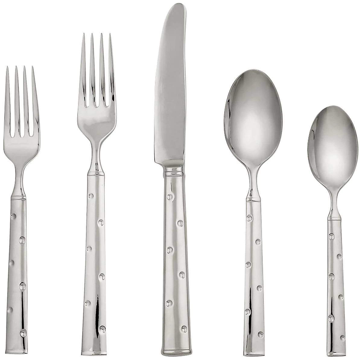 Kate Spade Larabee Dot 5-Piece Flatware Set
