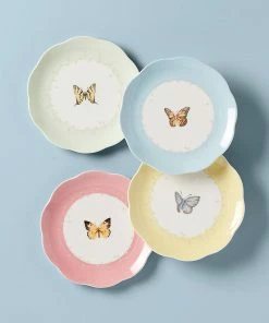 Lenox Butterfly Meadow® 4-piece Dessert Plate Set