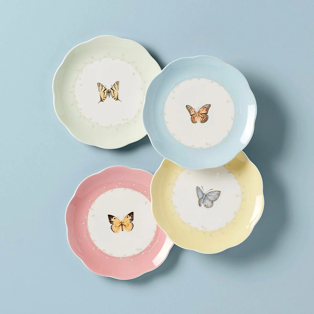 Lenox Butterfly Meadow® 4-piece Dessert Plate Set