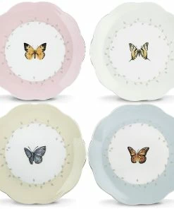 Lenox Butterfly Meadow® 4-piece Dessert Plate Set