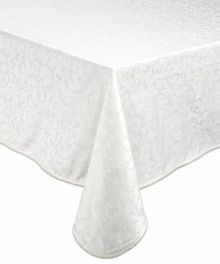 Lenox Opal Innocence 60" X 120" Tablecloth Table Linens