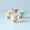 Lenox Butterfly Meadow 4-piece Mug Set Dinnerware