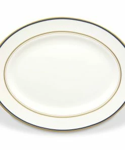 Kate Spade Dinnerware Library Lane 13" Oval Serving Platter