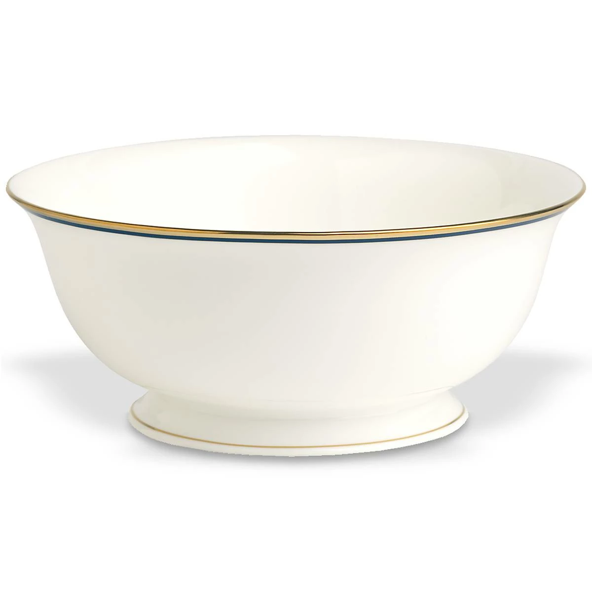 Kate Spade Dinnerware Library Lane Navy Serving Bowl