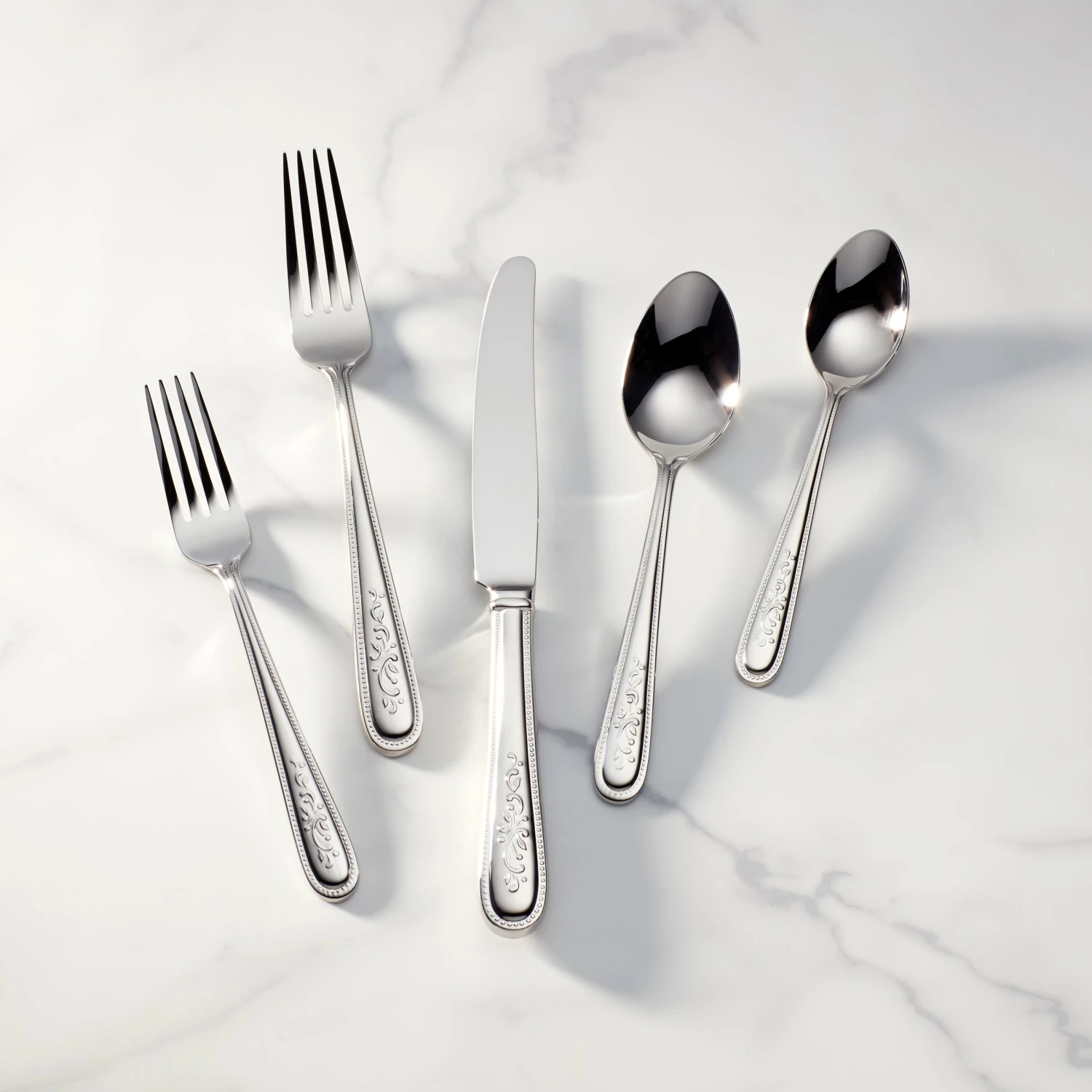 Lenox Opal Innocence 20-Piece Flatware Set