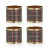 Lenox Dinnerware Holiday Nouveau Plaid NR S/4