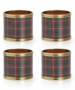 Lenox Dinnerware Holiday Nouveau Plaid NR S/4