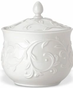 Lenox Dinnerware Opal Innocence Carved™ Sugar Bowl