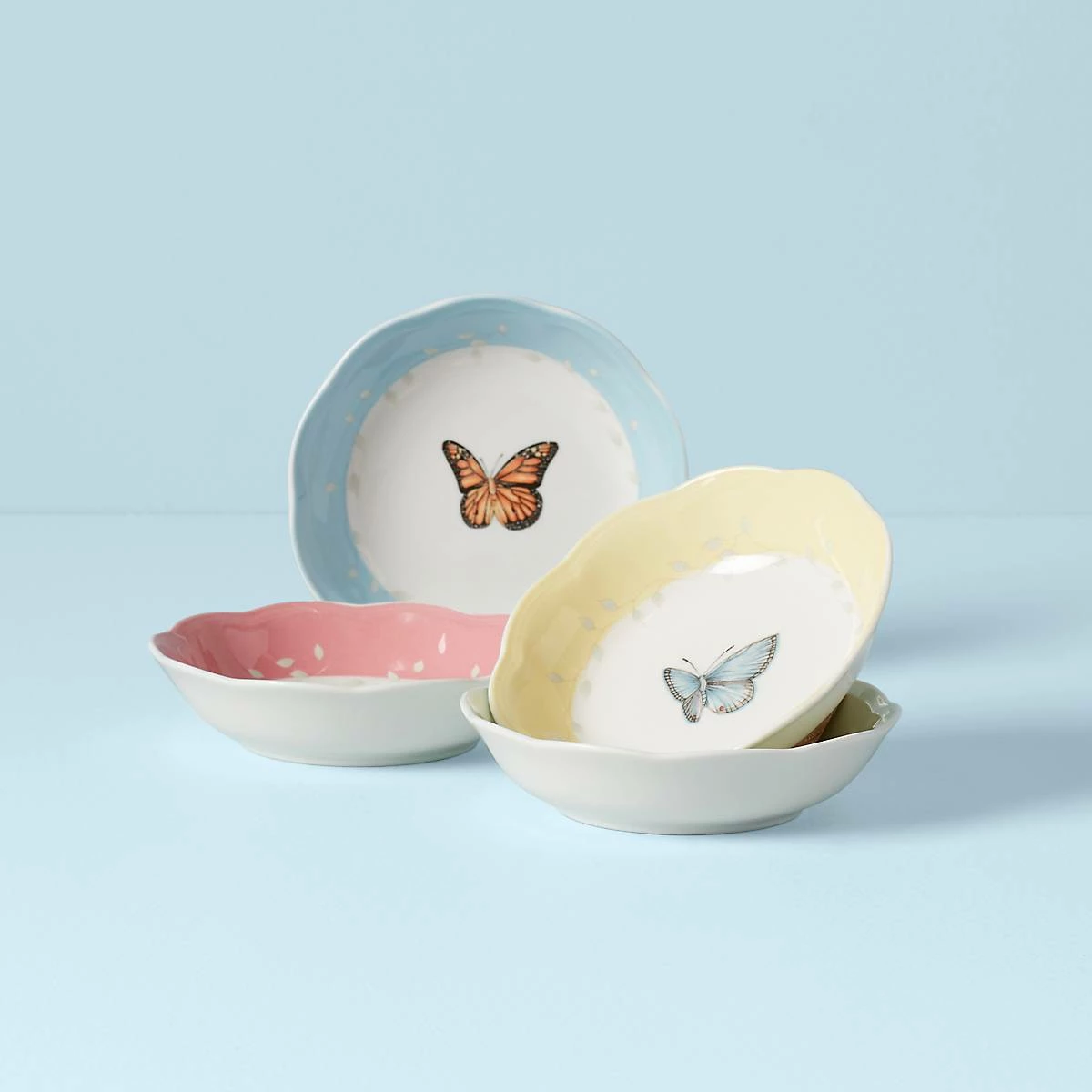 Lenox Butterfly Meadow ® 4-piece Dessert Bowl Set Dinnerware