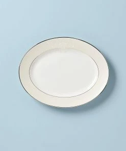 Lenox Dinnerware Opal Innocence Scroll™ 13" Oval Platter
