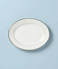 Lenox Opal Innocence Stripe™ 13" Oval Platter