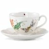 Lenox Butterfly Meadow Dragonfly Cup And Saucer