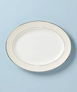 Lenox Opal Innocence Scroll™ 16" Oval Platter