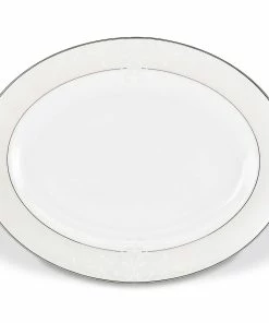 Lenox Opal Innocence Scroll™ 16" Oval Platter