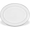 Lenox Opal Innocence Stripe™ 16" Oval Platter Dinnerware