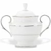 Lenox Dinnerware Opal Innocence Stripe™ Sugar Bowl