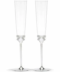 Kate Spade Grace Avenue 2-Piece Champagne Flute Set Drinkware