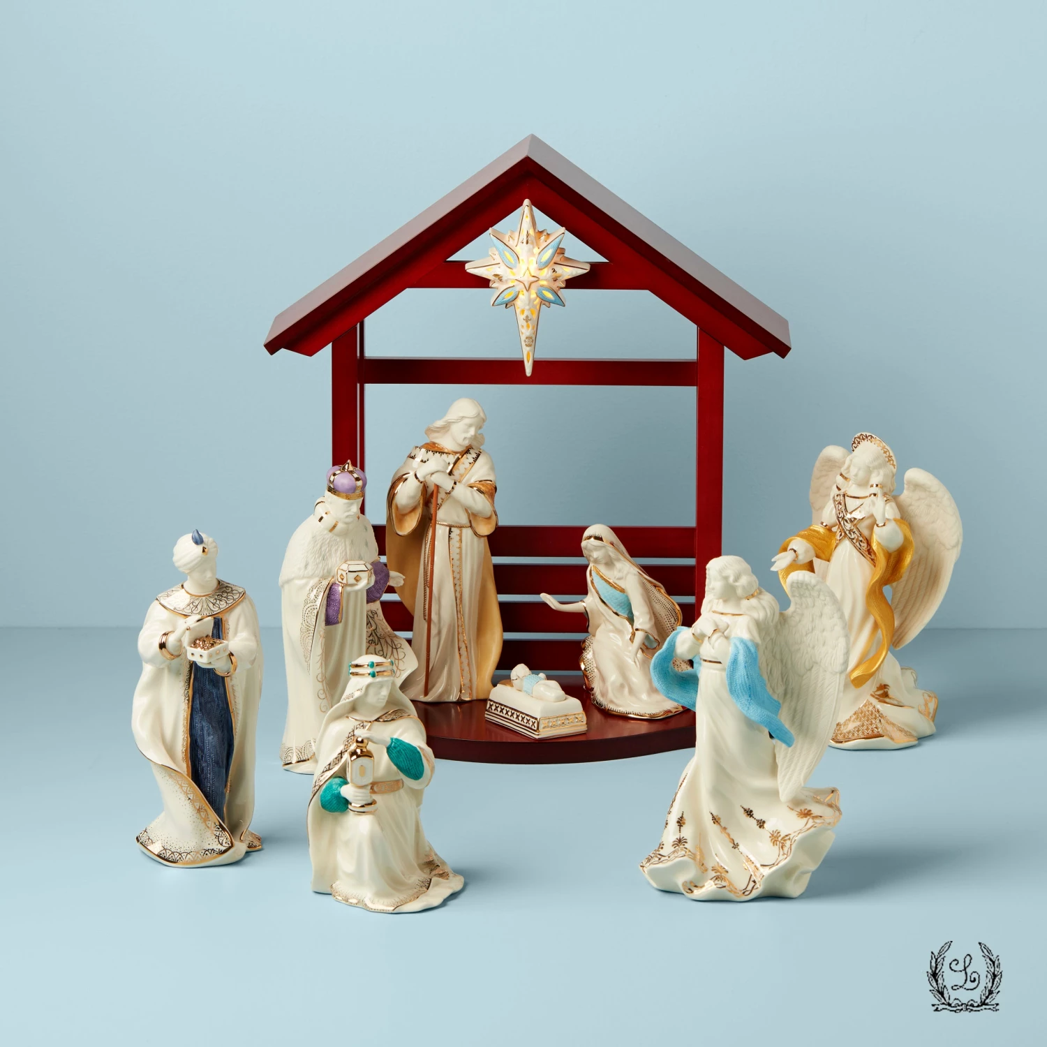 Lenox First Blessing Nativity 10-Piece Set