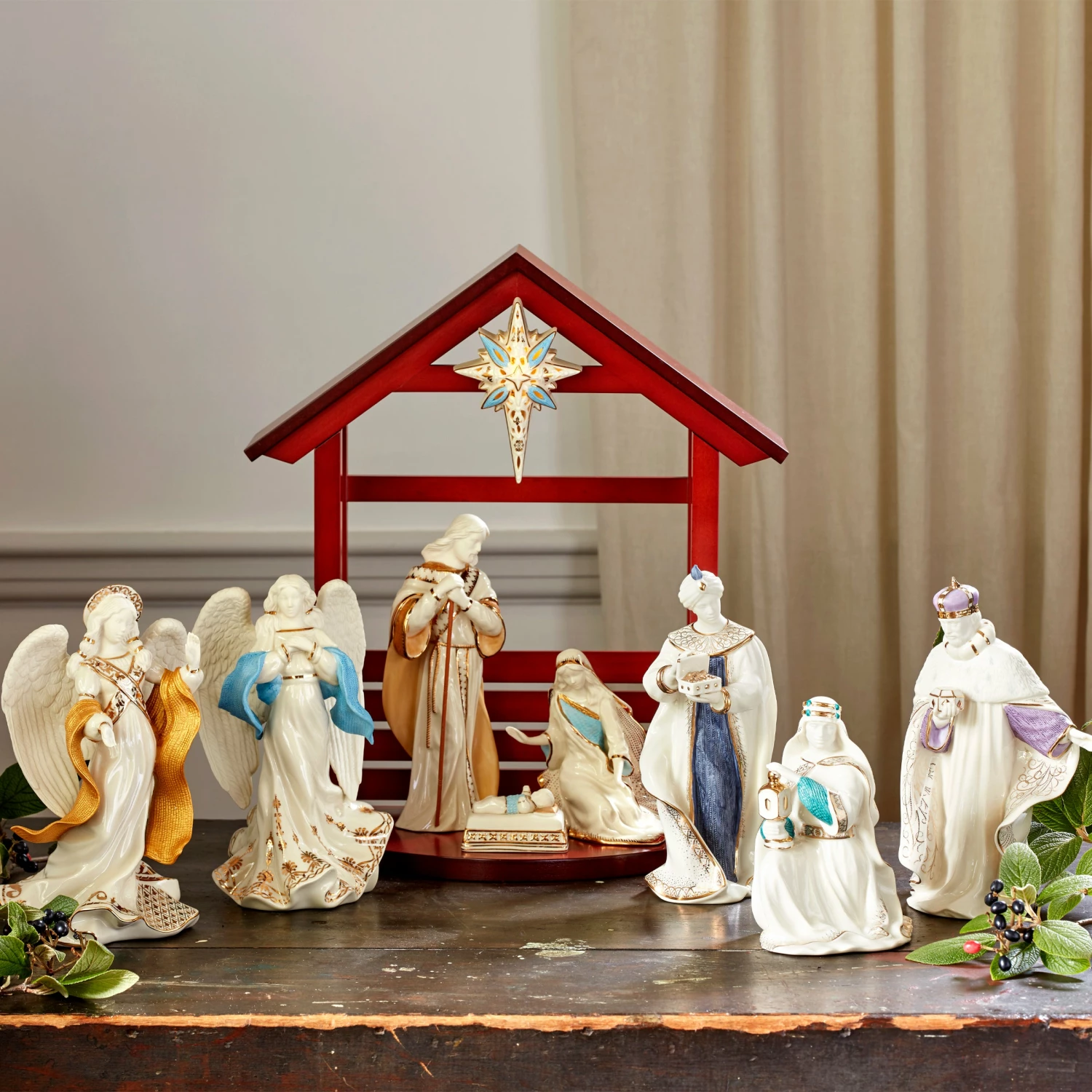 Lenox First Blessing Nativity 10-Piece Set