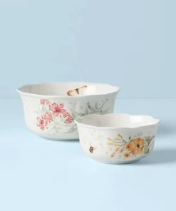 Lenox Butterfly Meadow® 2-piece Nesting Bowl Set