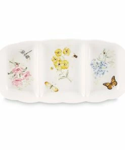 Lenox Butterfly Meadow® 16" Divided Serving Dish Dinnerware