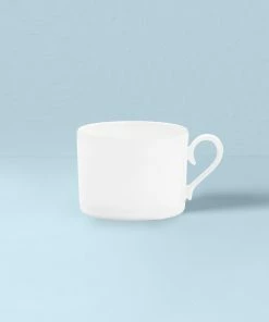 Lenox Classics White Bone Can Cup Dinnerware