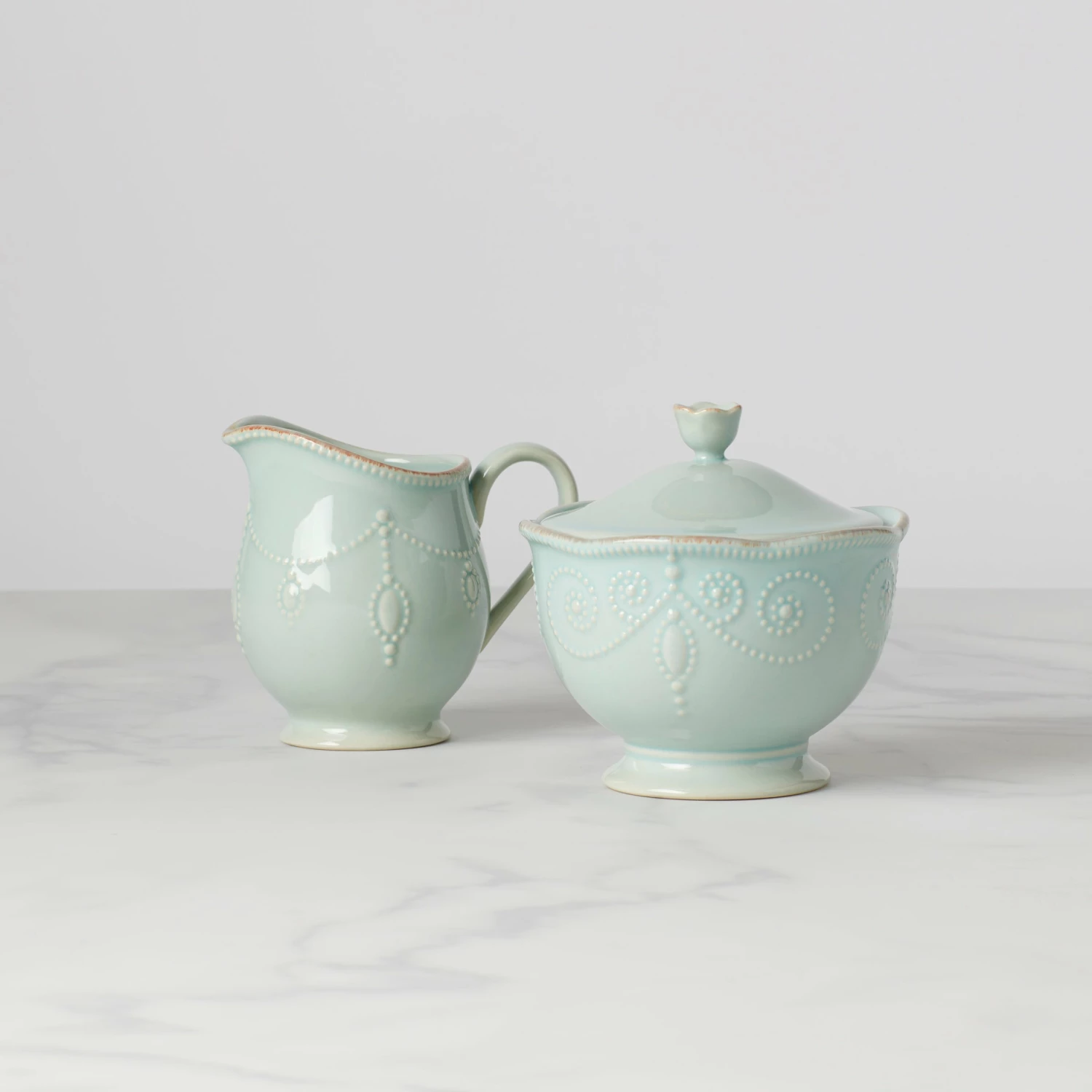 Lenox Dinnerware French Perle β’ Sugar And Creamer