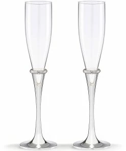 Lenox Drinkware Devotion 2-Piece Toasting Flute Set