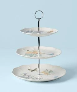 Lenox Butterfly Meadow® 3-tiered Server Dinnerware